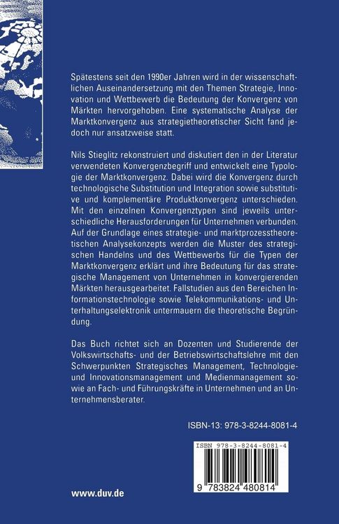 Produktbild: Strategie und Wettbewerb in konvergierenden M&auml;rkten