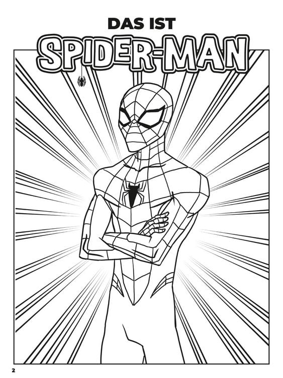 Produktbild: Spider-Man: Coole Ausmalbilder
