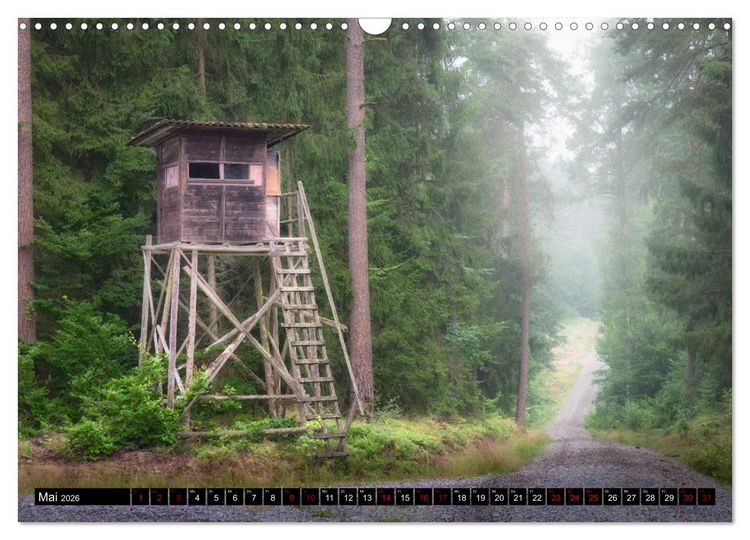 Produktbild: Kanzeln im Revier (Wandkalender 2026 DIN A3 quer), CALVENDO Monatskalender