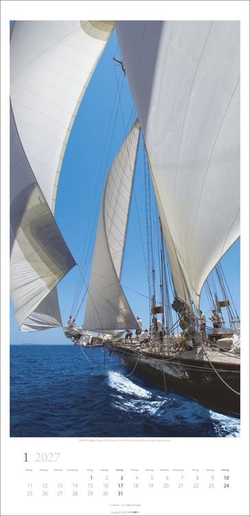 Produktbild: Under Sail Kalender 2027