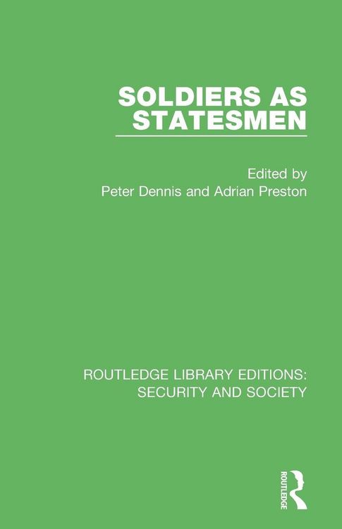 Produktbild: Soldiers as Statesmen