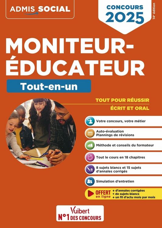 Produktbild: Concours Moniteur-Educateur : Tout-En-Un (Edition 2025)