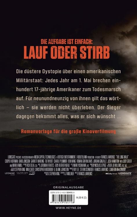 Produktbild: Todesmarsch (Film)