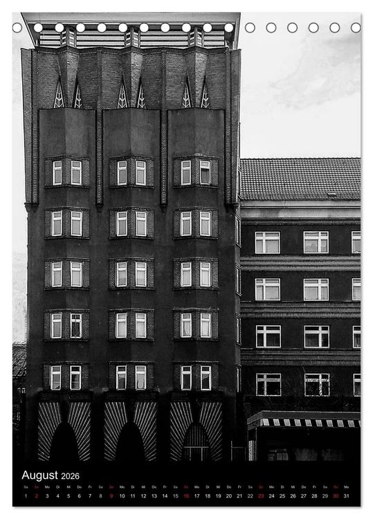 Produktbild: ART DECO Architektur in Deutschland (Tischkalender 2026 DIN A5 hoch), CALVENDO Monatskalender