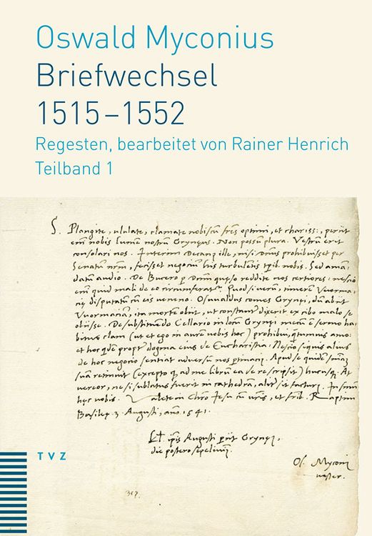 Produktbild: Briefwechsel 1515&ndash;1552