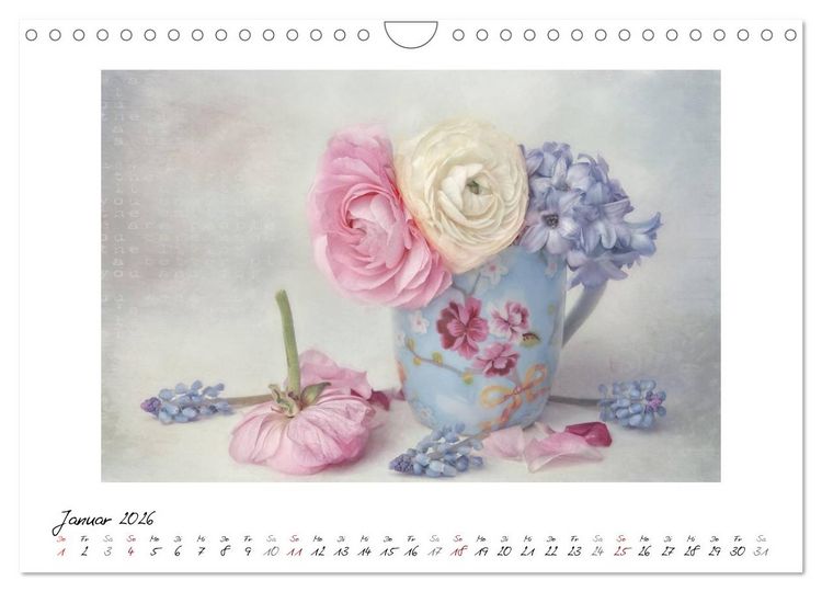 Produktbild: Kleine Bl&uuml;tenwunder (Wandkalender 2026 DIN A4 quer), CALVENDO Monatskalender