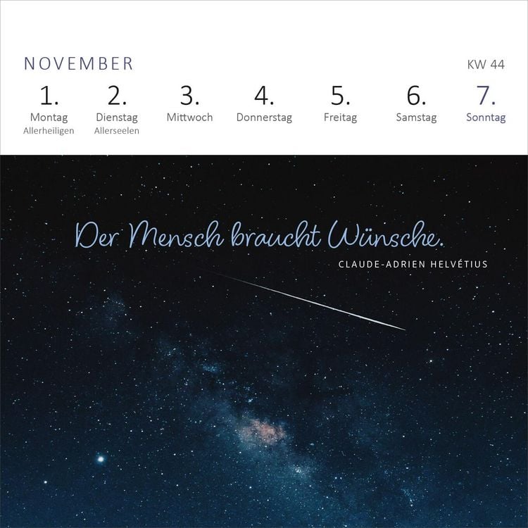 Produktbild: Mini-Wochenkalender Ich w&uuml;nsch dir was 2027