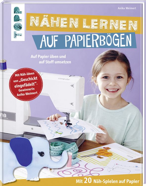 Produktbild: N&auml;hen lernen auf Papierb&ouml;gen