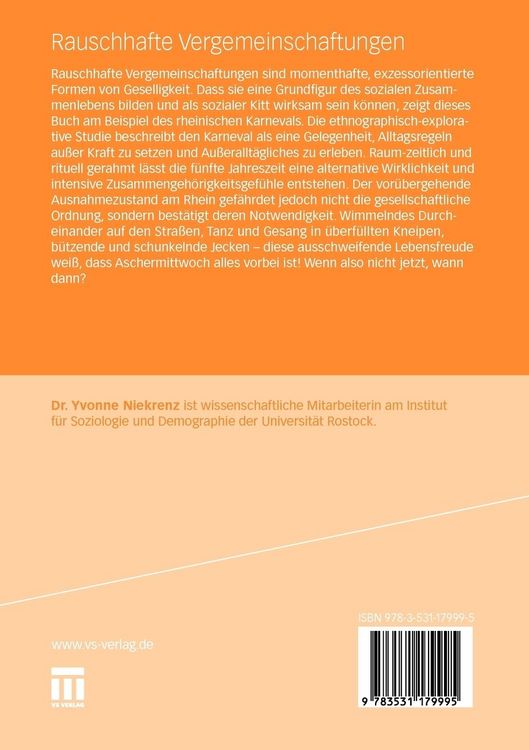 Produktbild: Rauschhafte Vergemeinschaftungen