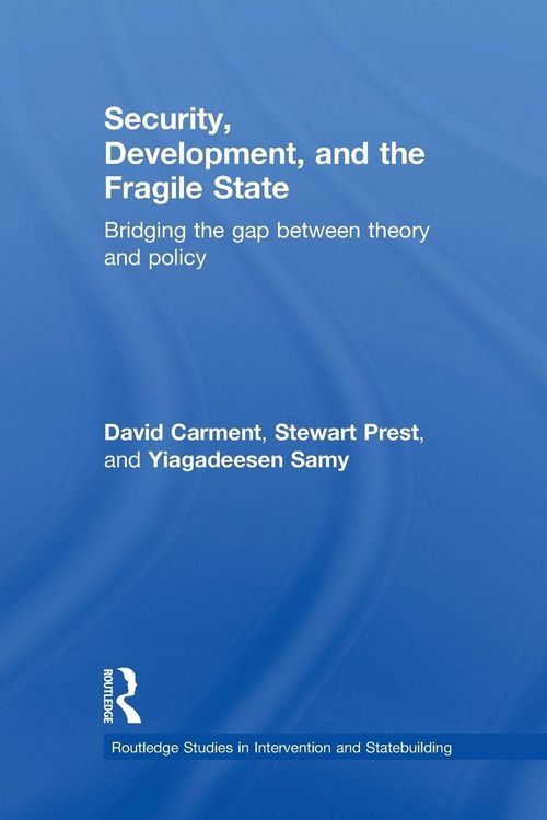 Produktbild: Security, Development and the Fragile State