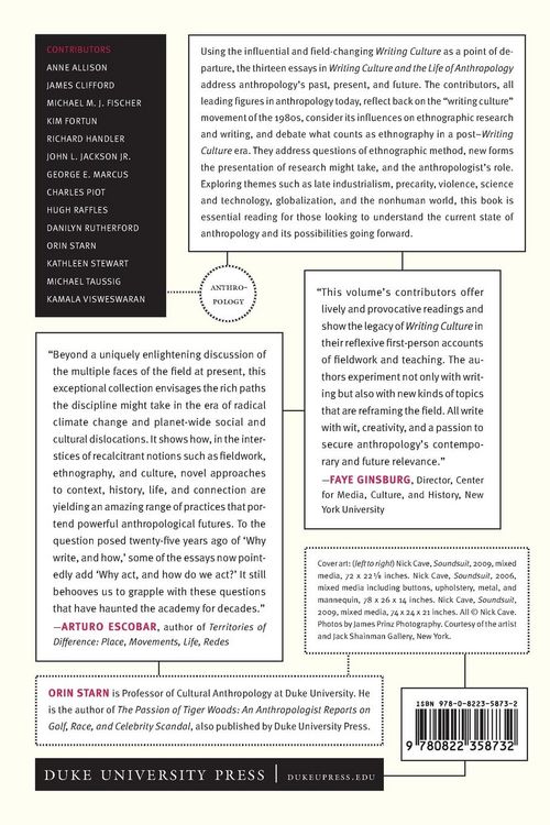 Produktbild: Writing Culture and the Life of Anthropology
