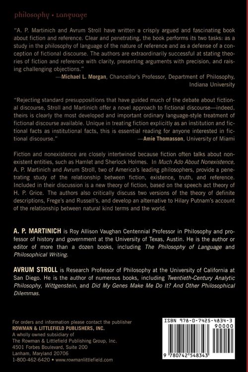 Produktbild: Much Ado About Nonexistence