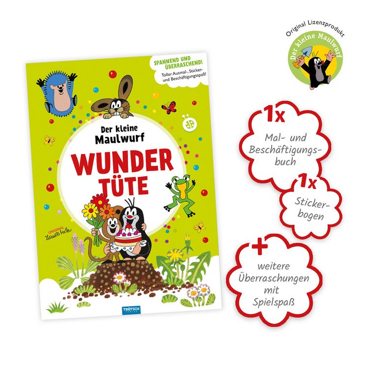 Produktbild: Tr&ouml;tsch Der kleine Maulwurf Wundert&uuml;te