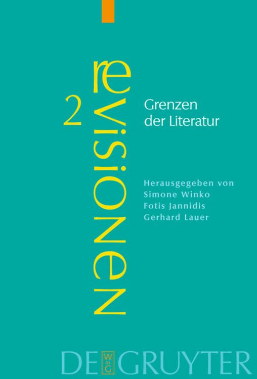 Produktbild: Grenzen der Literatur