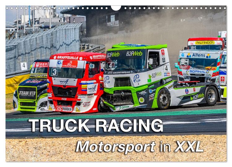 Produktbild: TRUCK RACING - Motorsport in XXL (Wandkalender 2026 DIN A3 quer), CALVENDO Monatskalender