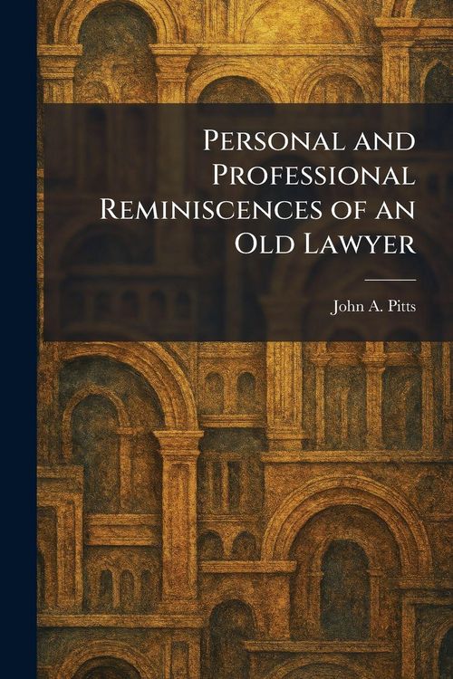 Produktbild: Personal and Professional Reminiscences of an Old Lawyer