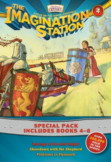 Produktbild: Imagination Station Books 3-Pack: Revenge of the Red Knight / Showdown with the Shepherd / Problems in Plymouth