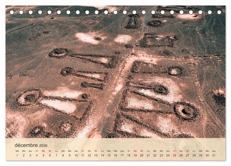 Produktbild: Arabie Saoudite - Royaume des fascinations (Calendrier de bureau 2026 DIN A5 vertical), CALVENDO calendrier mensuel
