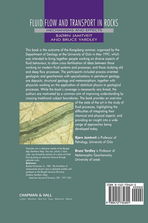 Produktbild: Fluid Flow and Transport in Rocks