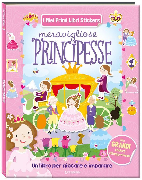 Produktbild: Meravigliose principesse. I miei primi libri stickers