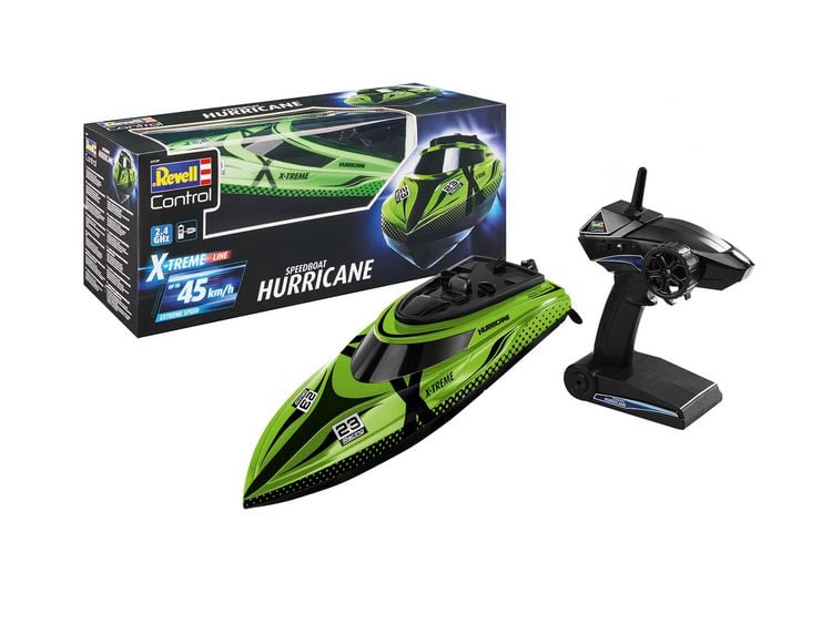 Produktbild: RC X-TREME Speedboat Hurricane, Revell Control Ferngesteuertes Boot