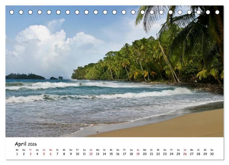 Produktbild: Panama - Finanzwelt und Naturparadies (Tischkalender 2026 DIN A5 quer), CALVENDO Monatskalender