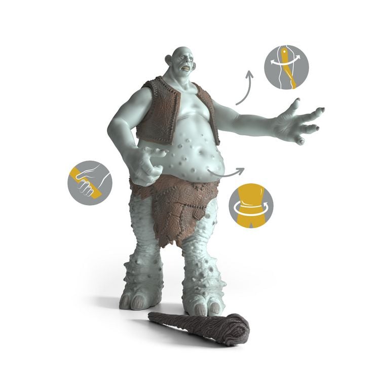 Produktbild: schleich&reg; 13994 - Wizarding World - Harry Potter, Troll, Spielfigur, H&ouml;he: 13 cm