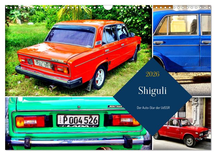 Produktbild: Shiguli - Der Auto-Star der UdSSR (Wandkalender 2026 DIN A3 quer), CALVENDO Monatskalender