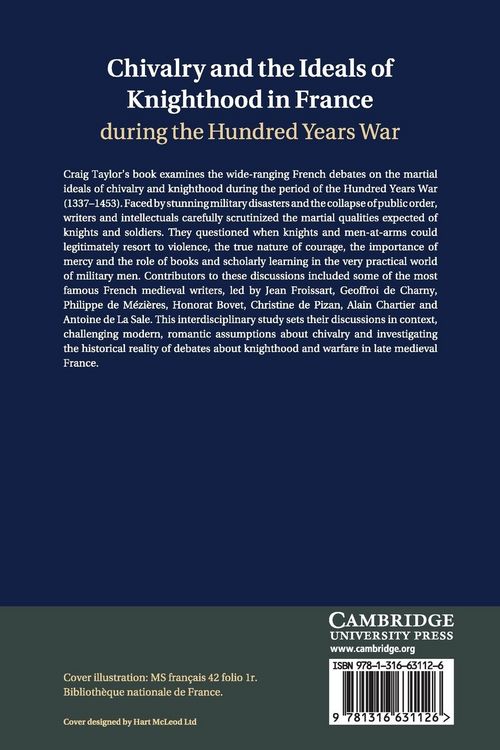 Produktbild: Chivalry and the Ideals of Knighthood in France during the Hundred Years War