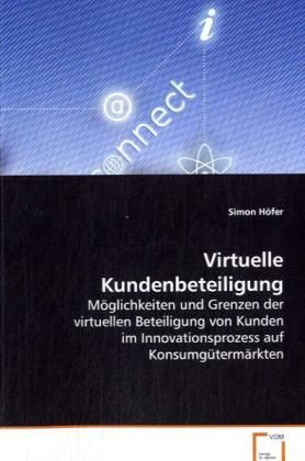 Produktbild: H&ouml;fer Simon: Virtuelle Kundenbeteiligung