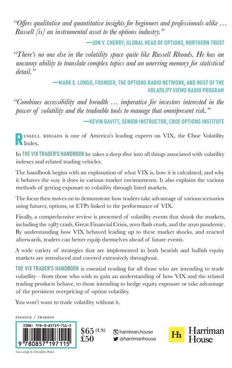 Produktbild: The VIX Trader's Handbook