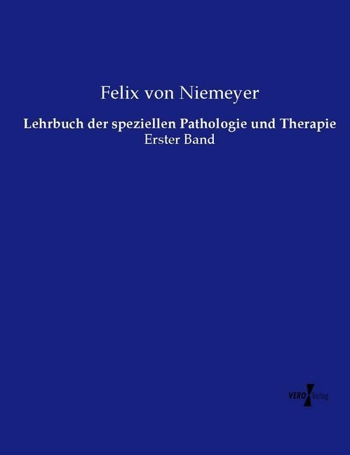 Produktbild: Lehrbuch der speziellen Pathologie und Therapie