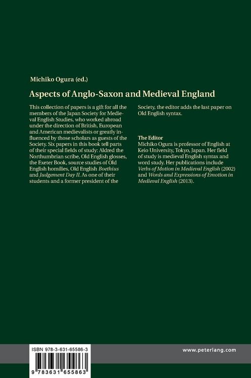 Produktbild: Aspects of Anglo-Saxon and Medieval England