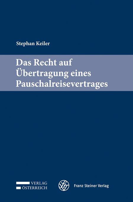 Produktbild: Das Recht auf &Uuml;bertragung eines Pauschalreisevertrages