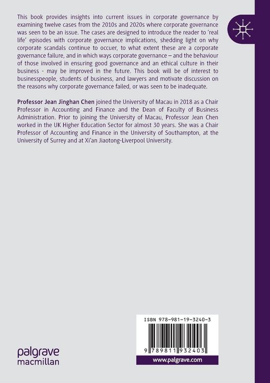 Produktbild: International Cases of Corporate Governance