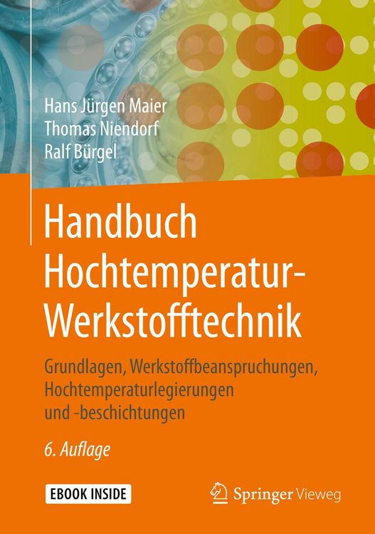 Produktbild: Handbuch Hochtemperatur-Werkstofftechnik