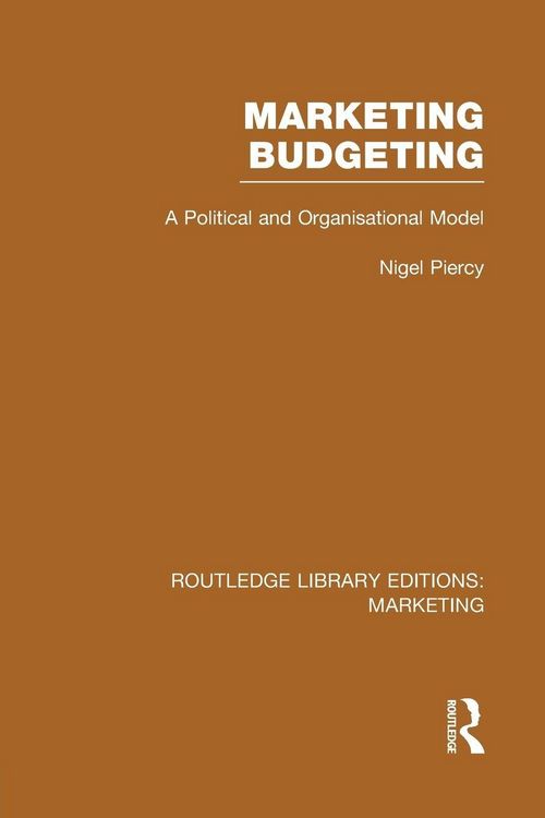 Produktbild: Marketing Budgeting (RLE Marketing)