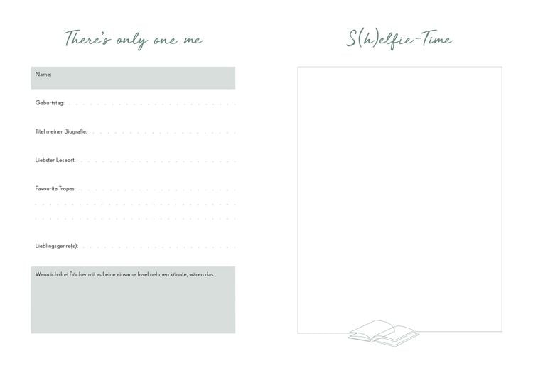 Produktbild: Just ONE more chapter - Mein Bookjournal
