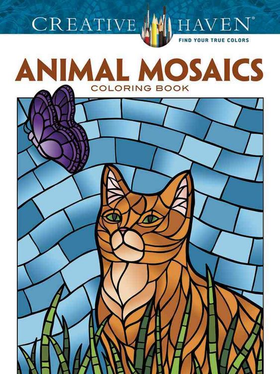 Produktbild: Creative Haven Animal Mosaics Coloring Book