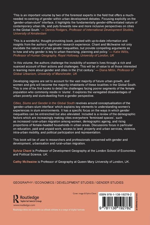 Produktbild: Cities, Slums and Gender in the Global South