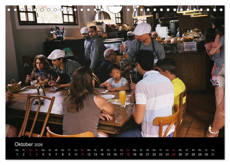 Produktbild: Rio de Janeiro dazwischen - in between (Wandkalender 2026 DIN A4 quer), CALVENDO Monatskalender