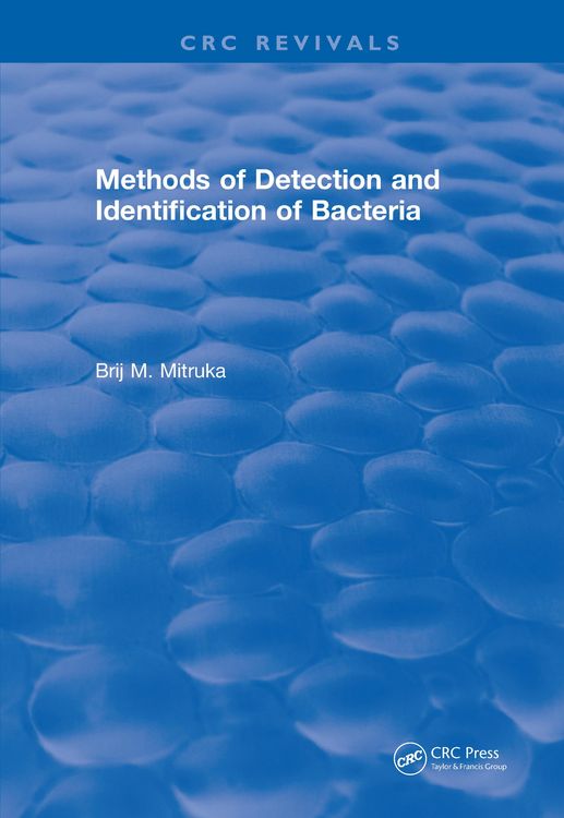 Produktbild: Methods of Detection and Identification of Bacteria (1977)