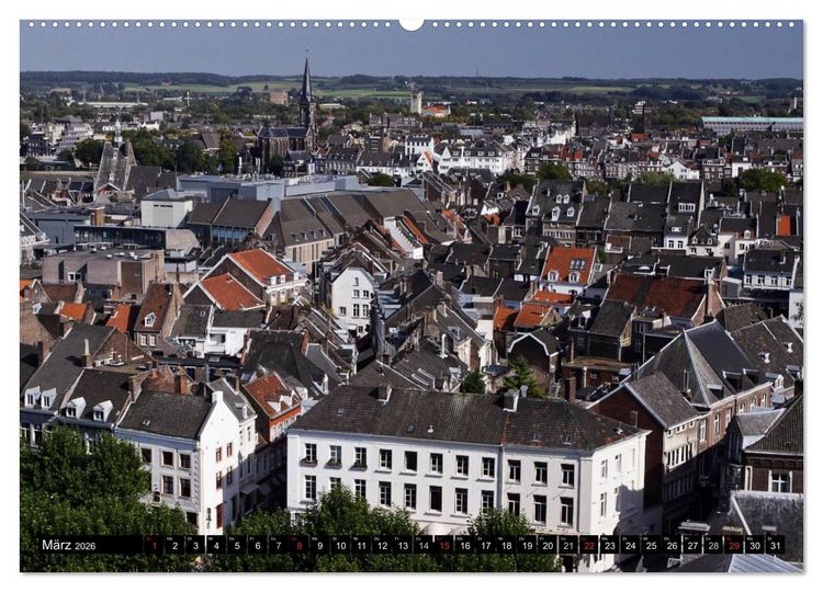Produktbild: Maastricht - Stadtbummel (hochwertiger Premium Wandkalender 2026 DIN A2 quer), Kunstdruck in Hochglanz
