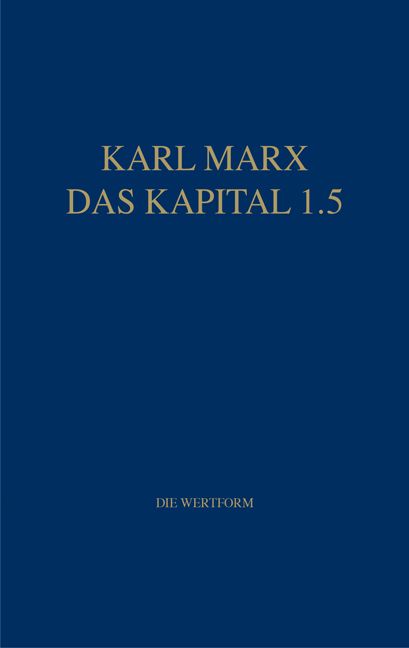 Produktbild: Marx Das Kapital 1.1.-1.5. / Das Kapital 1.5