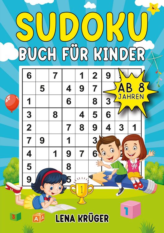 Produktbild: Sudoku Buch f&uuml;r Kinder ab 8 Jahren