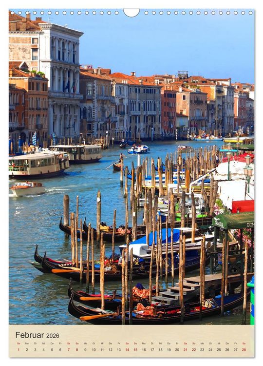 Produktbild: F&uuml;r immer Dein Venedig (Wandkalender 2026 DIN A3 hoch), CALVENDO Monatskalender