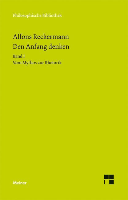 Produktbild: Den Anfang denken. Die Philosophie der Antike in Texten und Darstellung. Band I