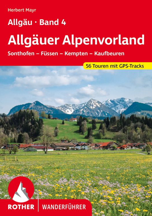 Produktbild: ROTHER Wanderf&uuml;hrer Allg&auml;u Band 4 - Allg&auml;uer Alpenvorland