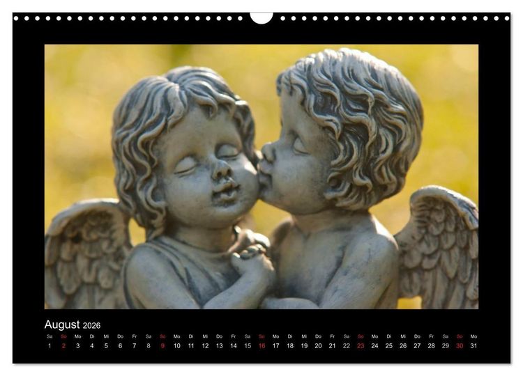 Produktbild: Engel f&uuml;r Gl&uuml;ck & Schutz (Wandkalender 2026 DIN A3 quer), CALVENDO Monatskalender