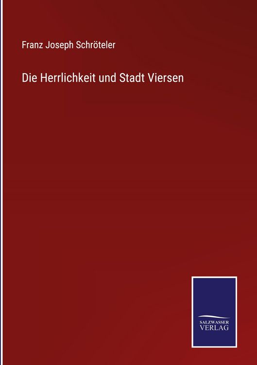 Produktbild: Die Herrlichkeit und Stadt Viersen